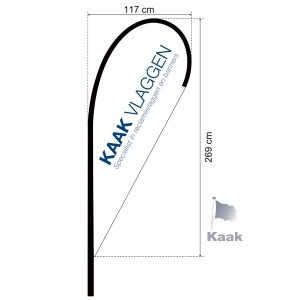 beachflag_druppel_model