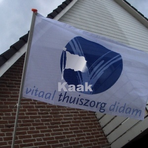 rechte gevelvlag 100 x 150 cm